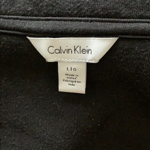Calvin Klein Zip Up Sweater - Picture 3 of 3